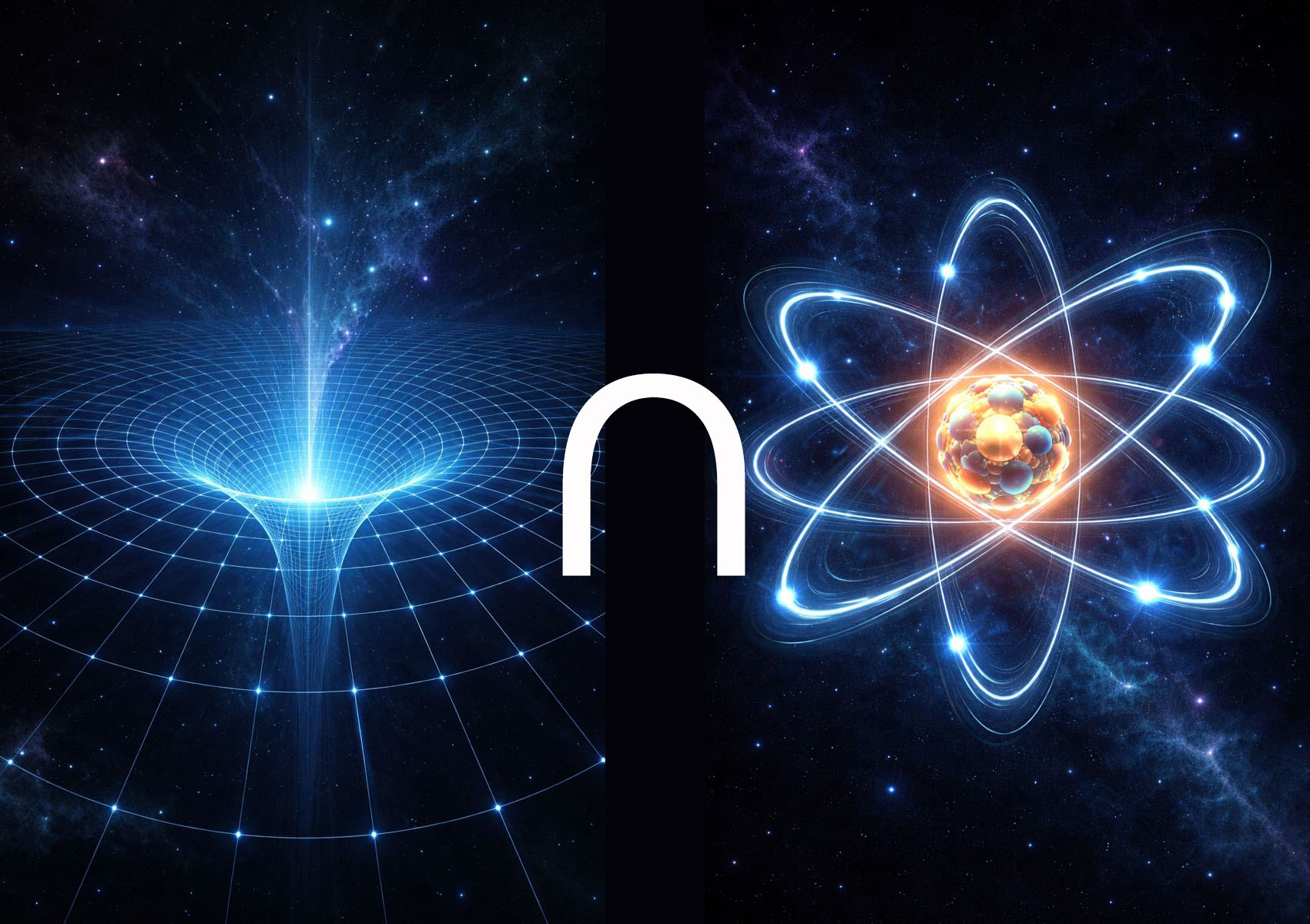Spacetime curvature and atomic structure unification
